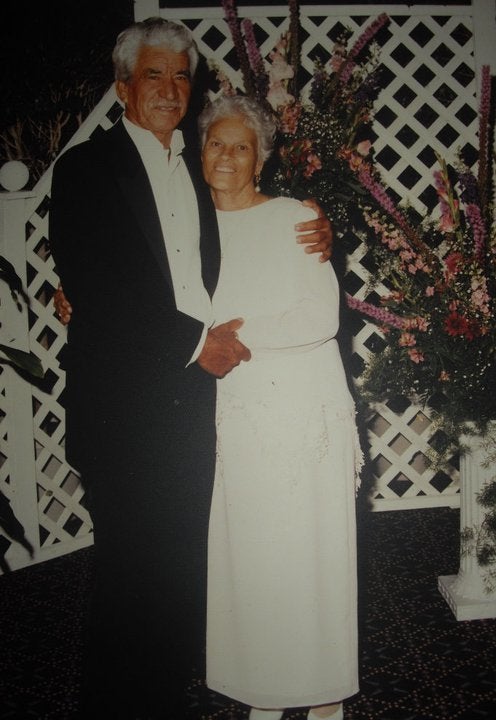 My beloved late grandparents, Manuel Ruiz and Macaria Flores de Ruiz.