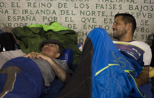 Some of Madrid's homeless says they prefer the streets to the city's shelters.