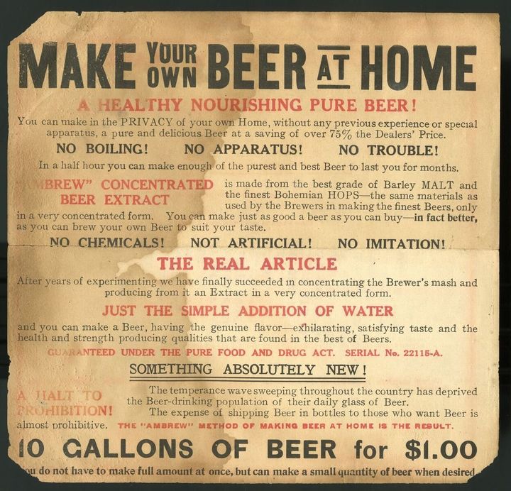 Advertisement for malt extract, circa 1900.