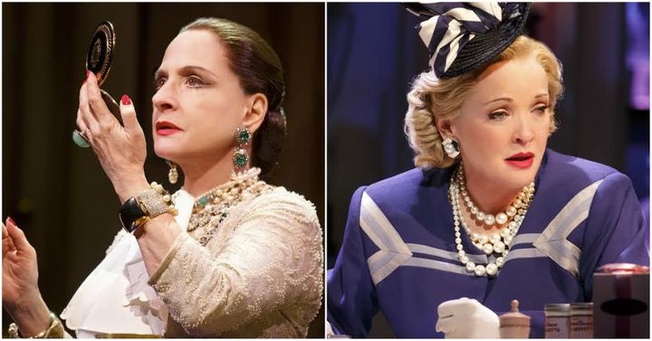 Patti LuPone and Christine Ebersole in "War Paint"