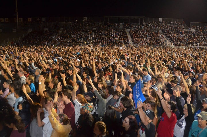 Bernie Rally in Sacramento May 2016