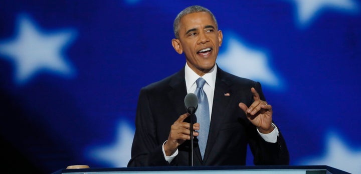 Obama questioned the ability of GOP presidential nominee Donald Trump to protect Americans.