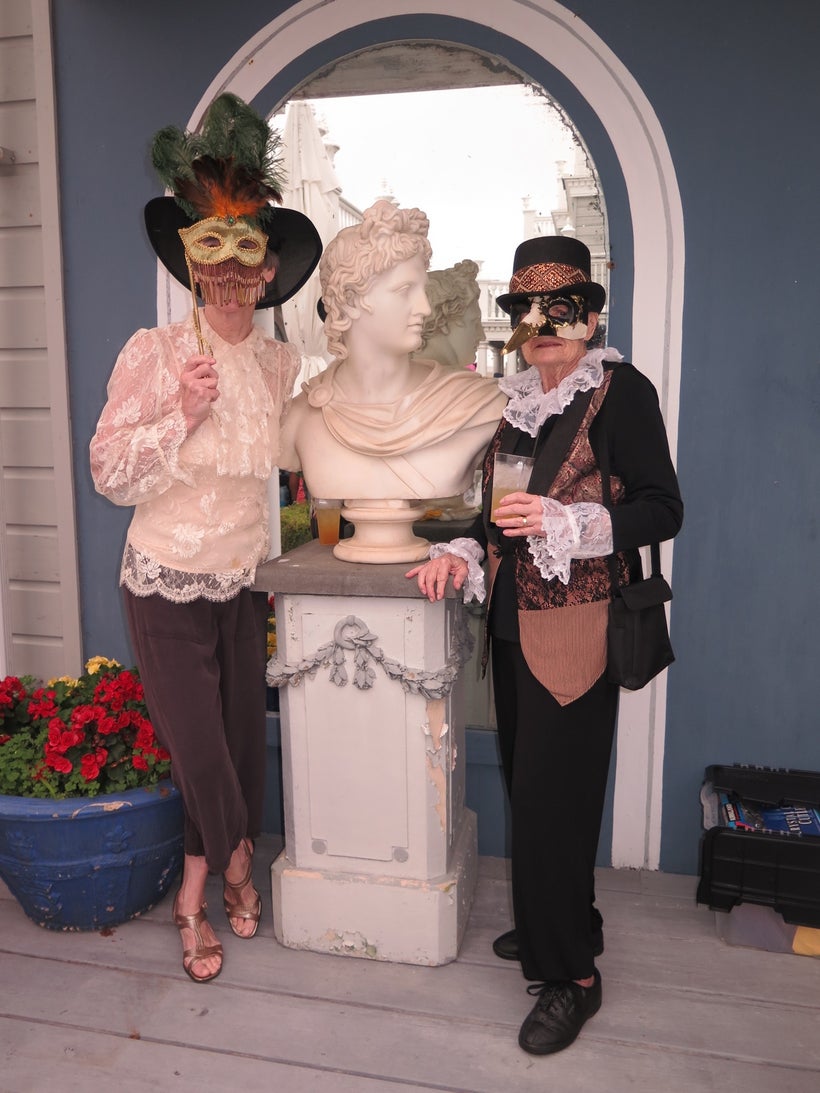 <a href="http://photographybylorraine.net/" target="_blank">Attendees</a> at the Venetian Carnival, fundraiser for the histor
