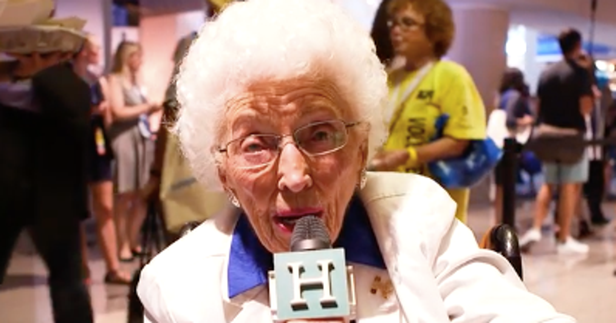 102-Year-Old Delegate Describes What A Woman President Would Mean To ...