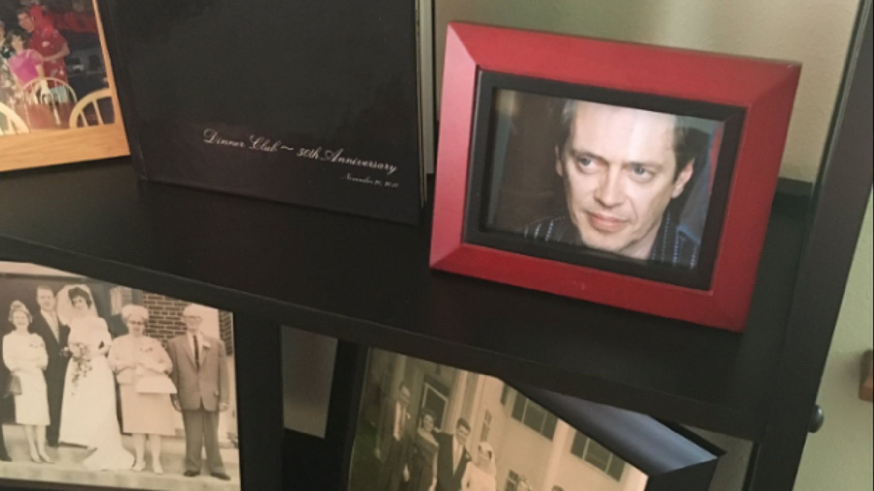 Sly Guy Secretly Swaps His Family Photos For Steve Buscemi Pics