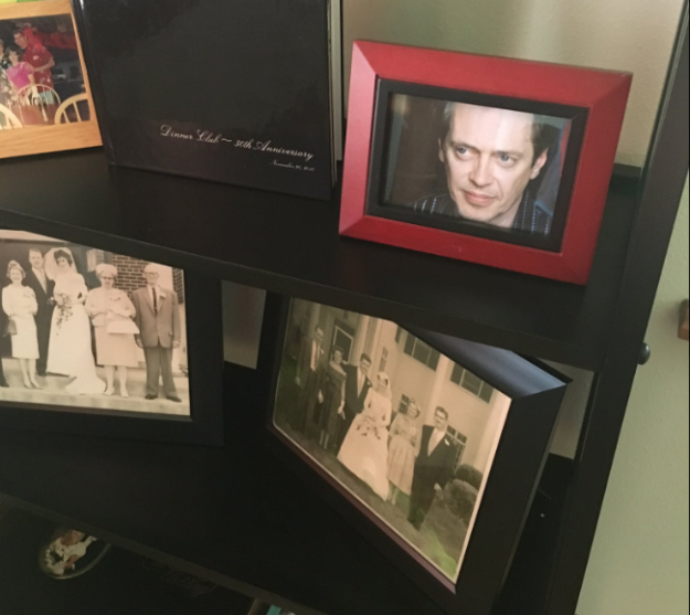 Sly Guy Secretly Swaps His Family Photos For Steve Buscemi Pics