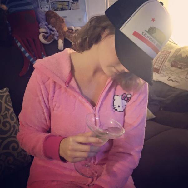 Christmas 2015, drunk before noon.