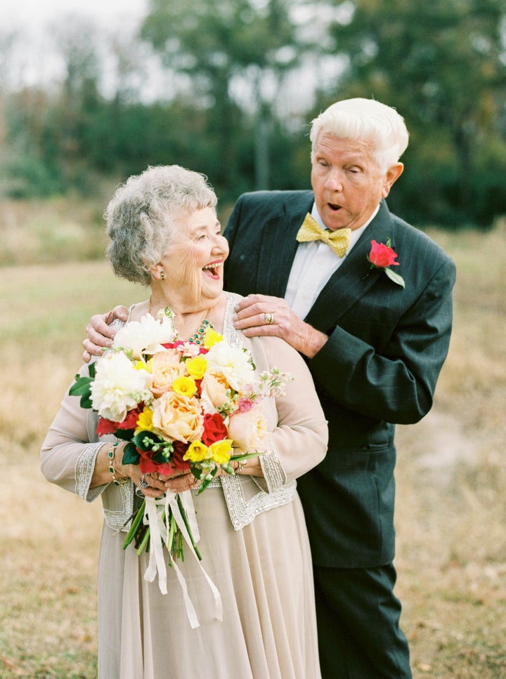 They did the photo shoot at the couple's ranch. "It’s one of their most favorite and most cherished places to be," their granddaughter said. 