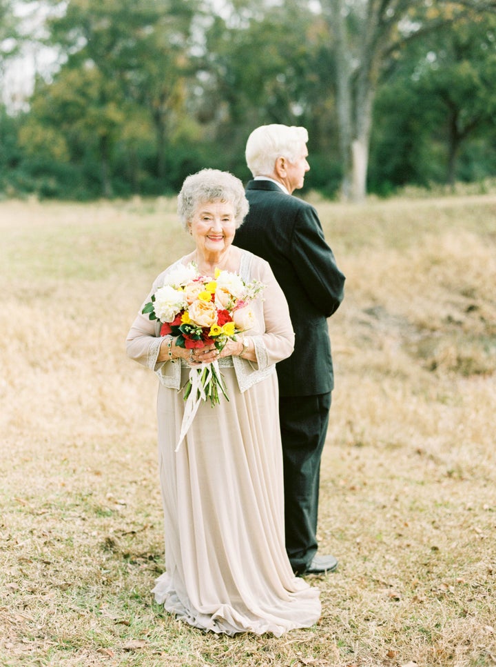 Leading up to the shoot, Mamaw kept saying, "Well, what will I wear, Shalyn?” Her granddaughter picked out some beautiful options for the occasion.