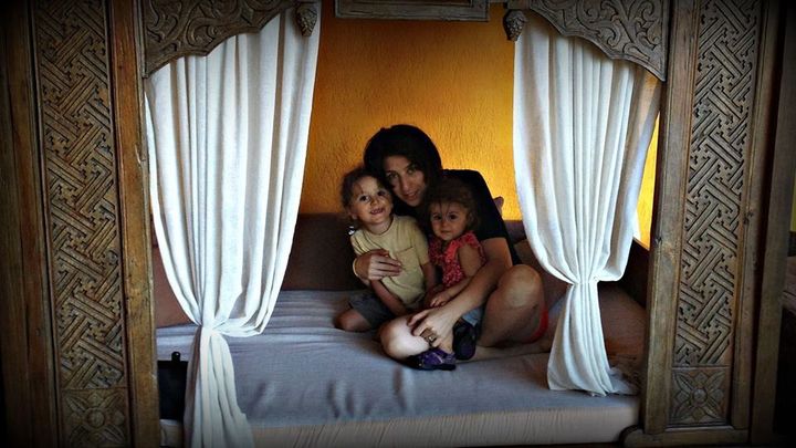 <p>Me and my children ~ Costa Rica</p>