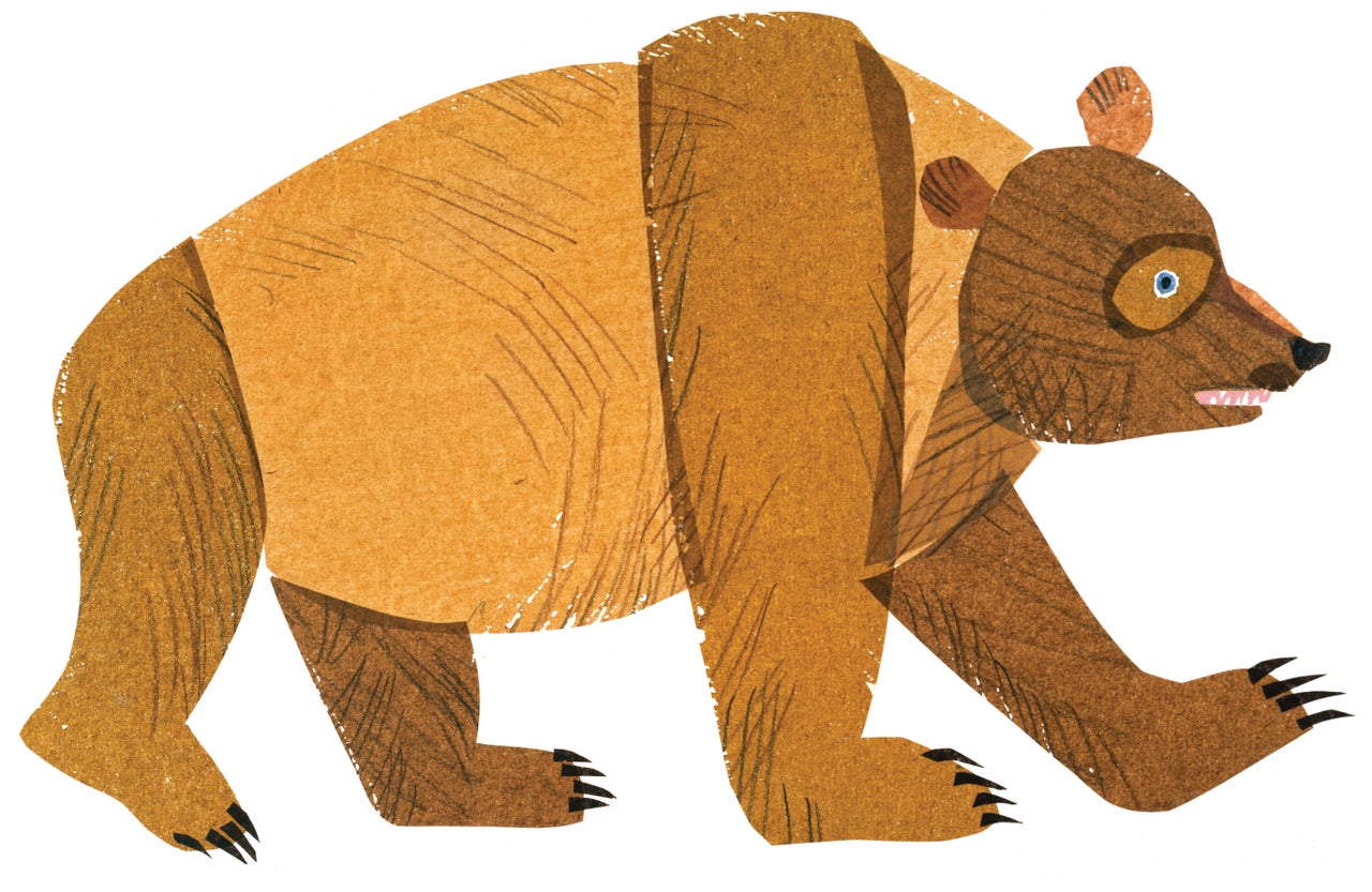 Illustration from <em>Brown Bear, Brown Bear, What Do You See?</em> © 1983 by Eric Carle.
