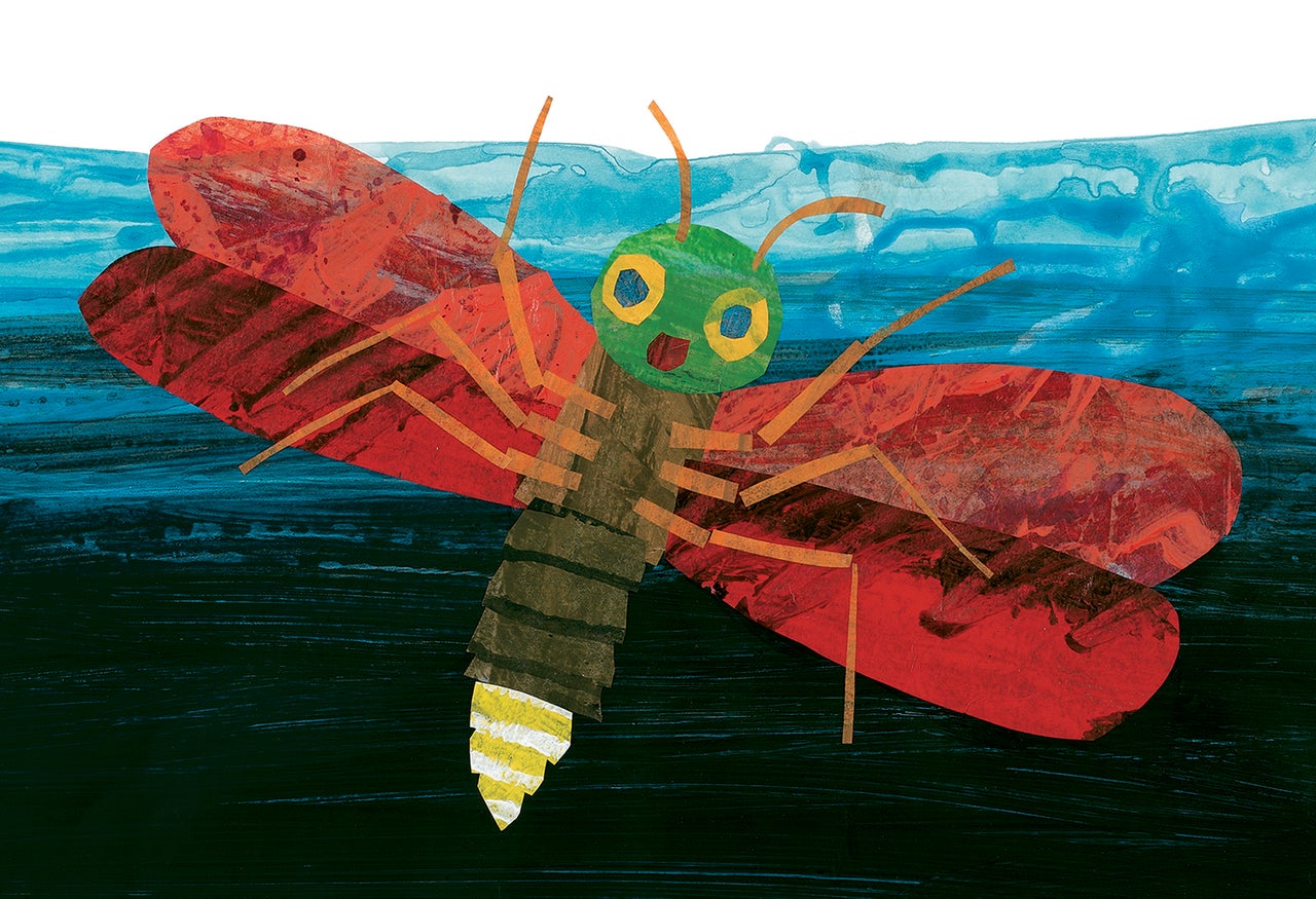Illustration from <em>The Very Lonely Firefly</em> © 1995 by Eric Carle.