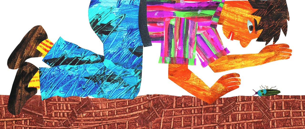 Illustration from <em>The Very Clumsy Click Beetle</em> © 1999 by Eric Carle.