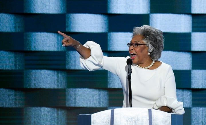 Rep. Joyce Beatty (D-Ohio) speaks at the Democratic National Convention.