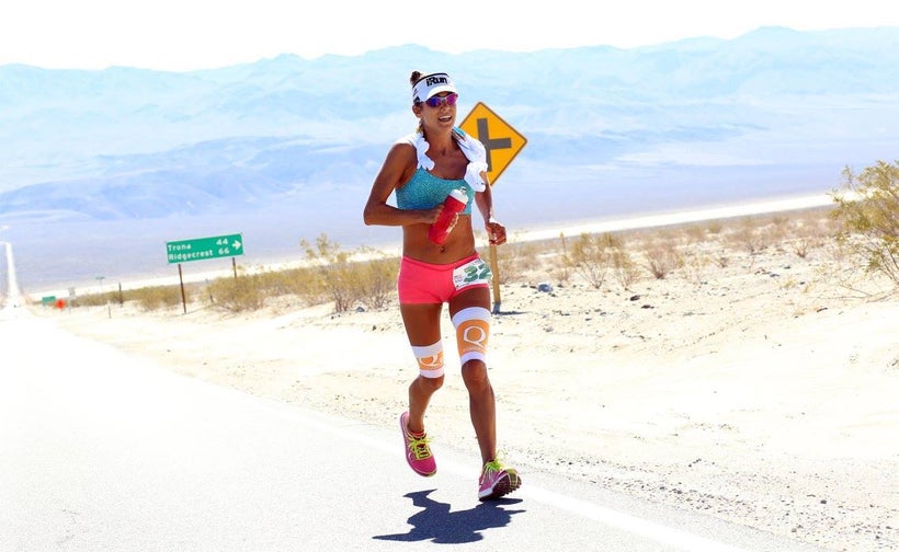 Alyson Venti on the course