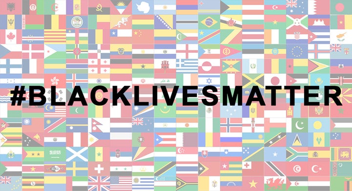 What is the role of international allies in the struggle against the oppression of black people in the United States?