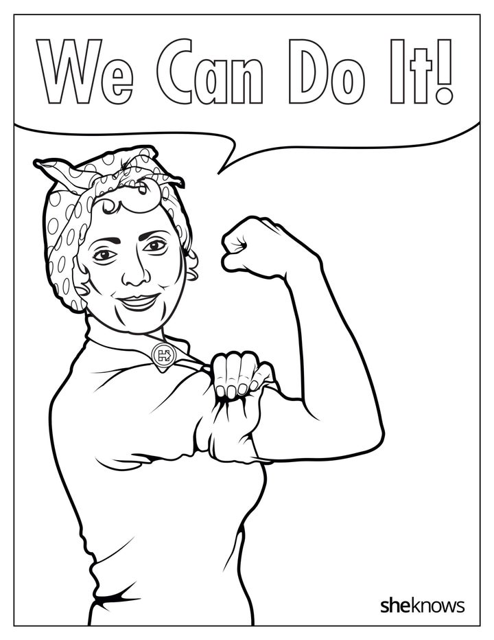 This Hillary Clinton Coloring Book Is Jam-Packed With Girl Power | HuffPost