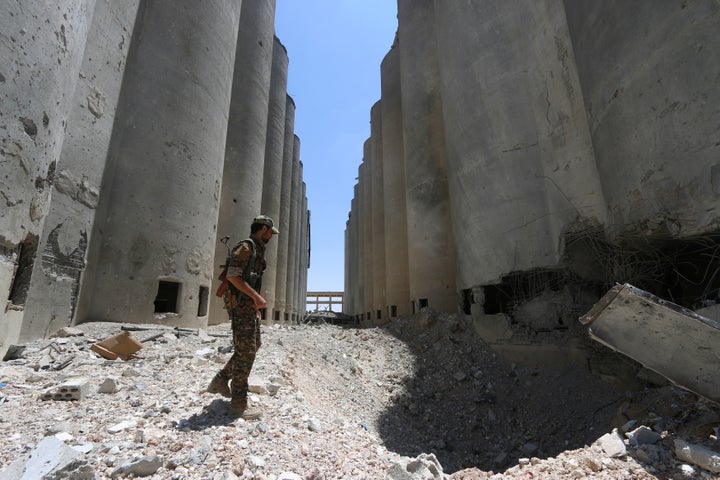 An investigation is underway to determine if a U.S.-led coalition airstrike near Manbij, Syria, caused civilian cas
