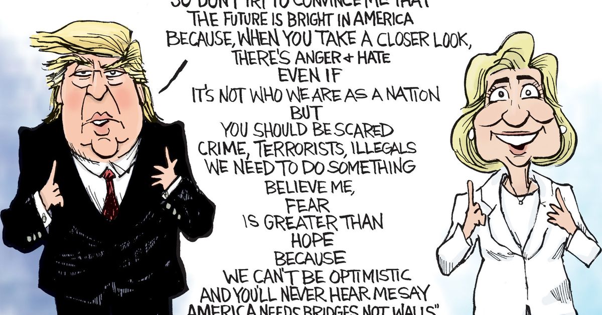 This Cartoon Captures All You Need To Know About Trump And Clinton In ...