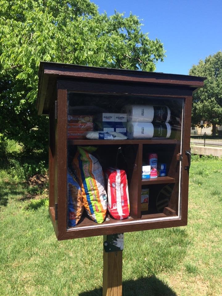 The Little Free Pantry.