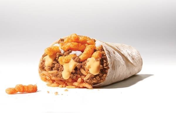 Taco Bell is testing a Cheetos-stuffed burrito in Cincinnati starting next month.