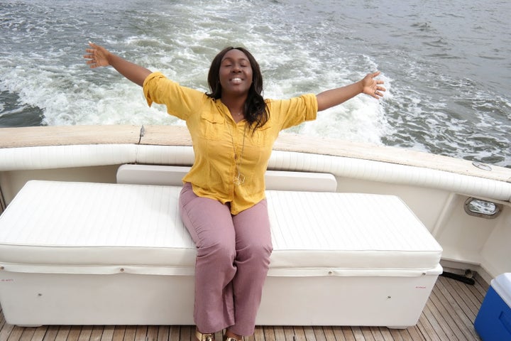 Anita Wikina Oghuvbu on vacation