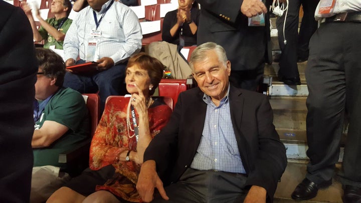 Former Massachusetts Governor Michael S. Dukakis and his wife, Kitty