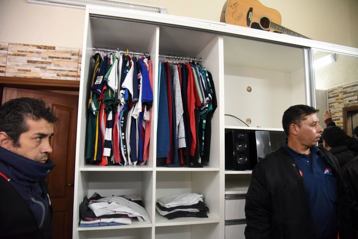 Jarvis Chimenes Pavao made sure that he kept his clothes nice and tidy.