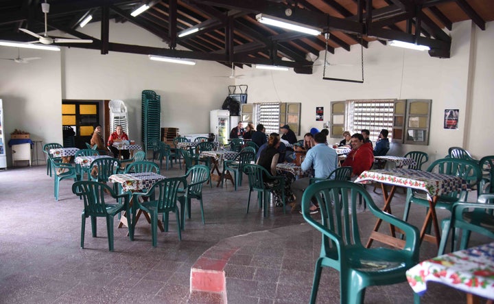 His luxurious quarters, which are now being demolished, are a world away from the usual conditions that prisoners at Tacumbu have to face.