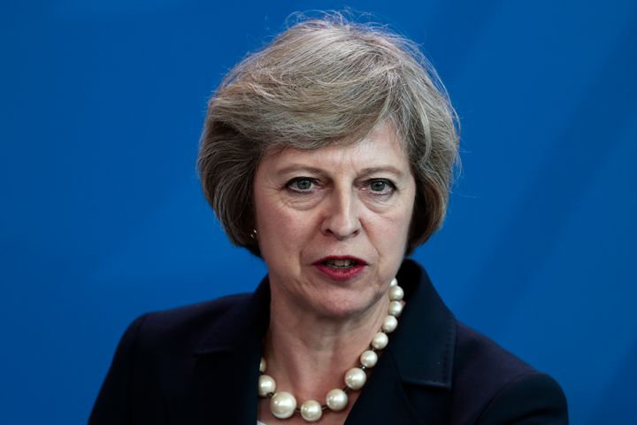 <strong>Theresa May described modern slavery as 'vile exploitation'</strong>