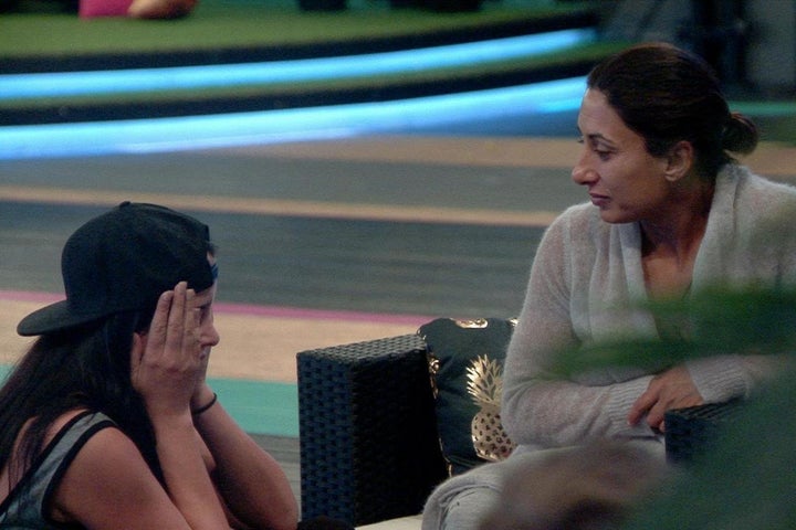 Marnie Simpson flashed Saira Khan on 'Celebrity Big Brother'