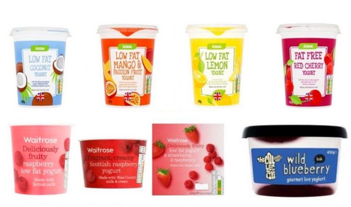 Thousands of yoghurts have been taken off the retailers' shelves