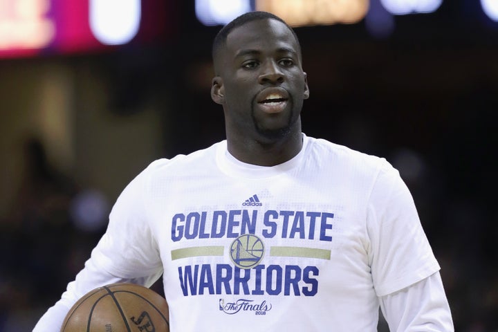 Draymond Green warms up for Game 6 of the 2016 NBA Finals. 