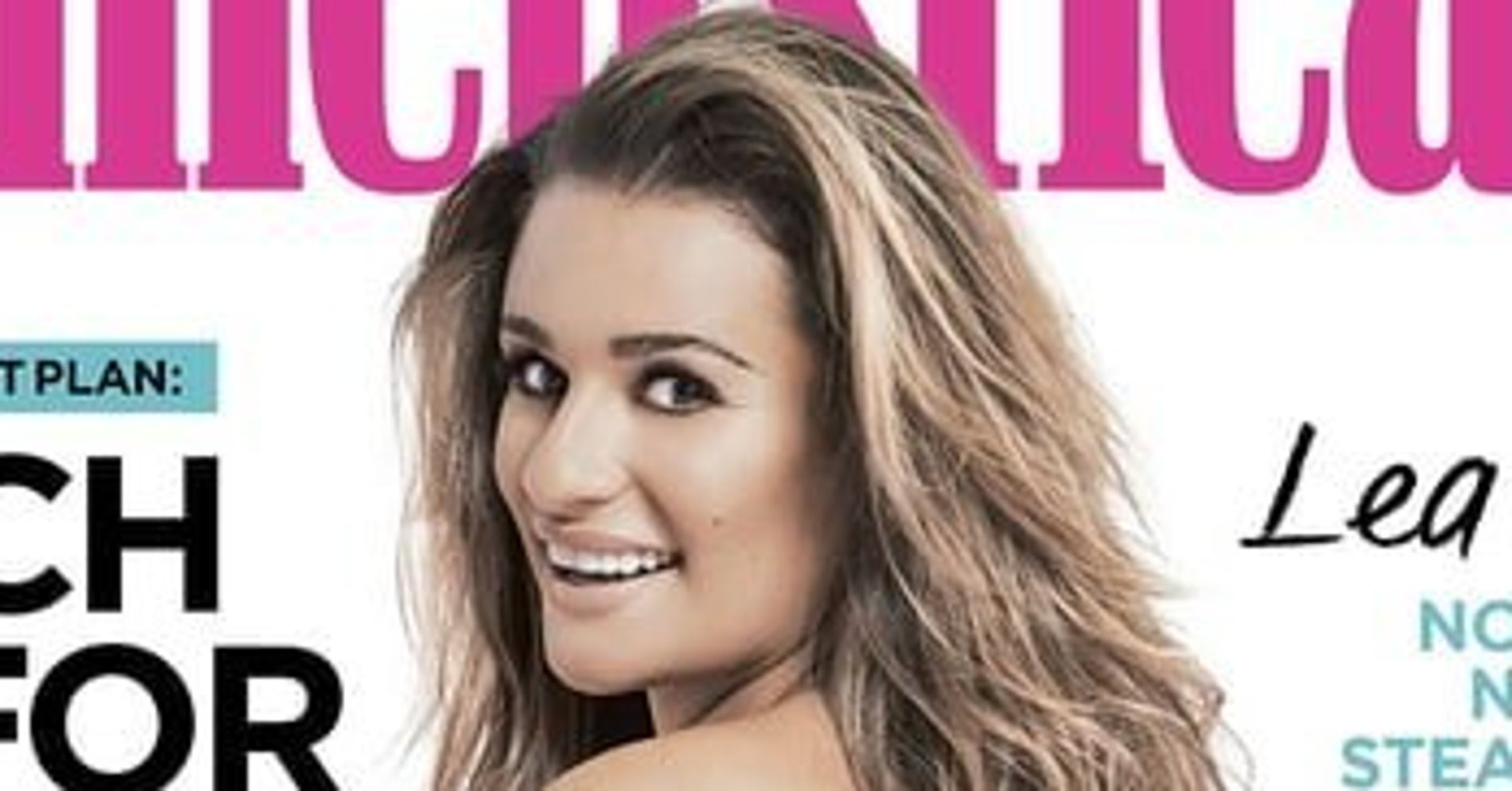 Lea Michele Goes Totally Nude For 'Naked' Issue Of UK Women's Health