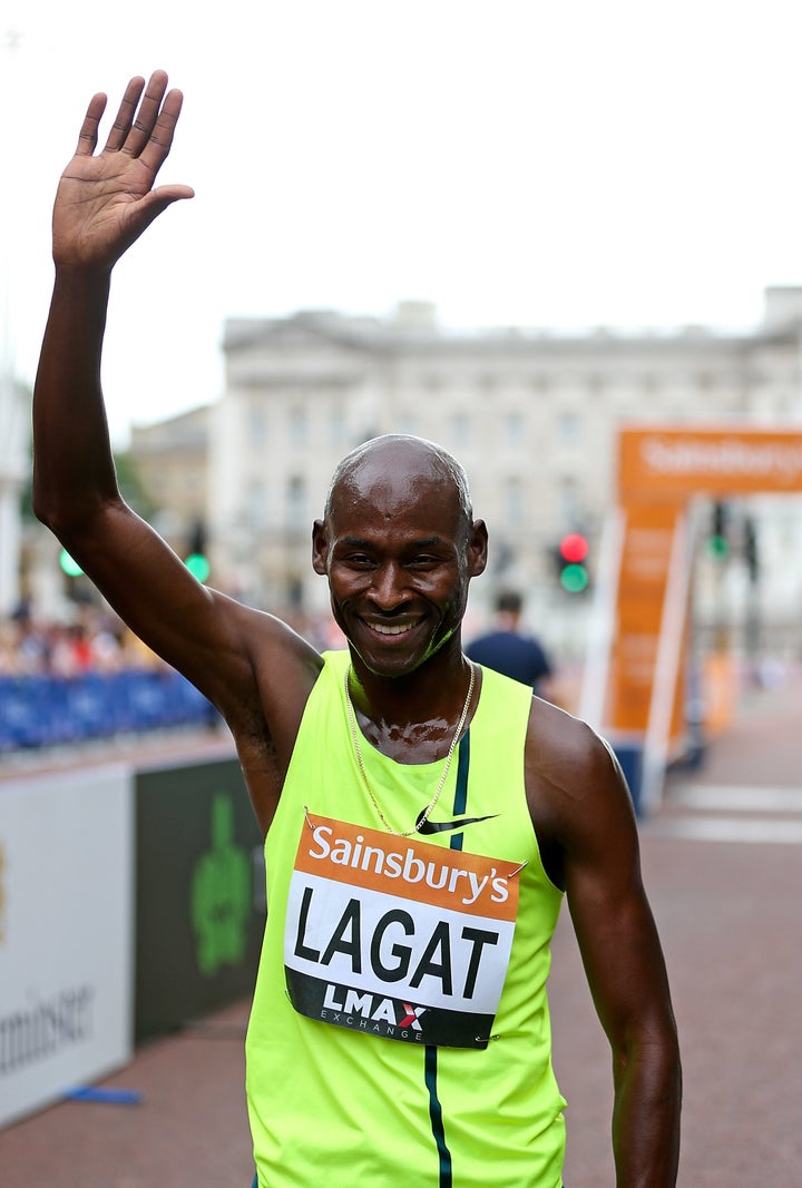 Bernard Lagat in London in 2014.