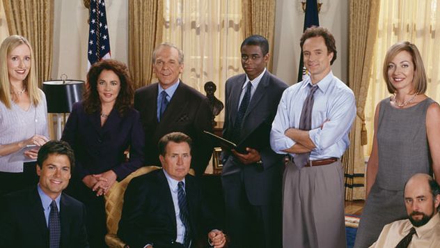 'The West Wing' depicted far more idealised Oval Office residents in President Bartlet (Martin Sheen) and his entourage