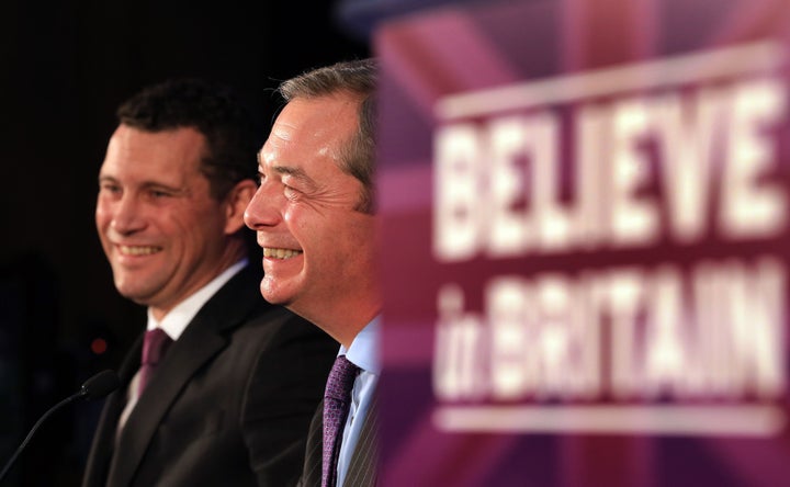 Woolfe and Farage in the 2015 general election