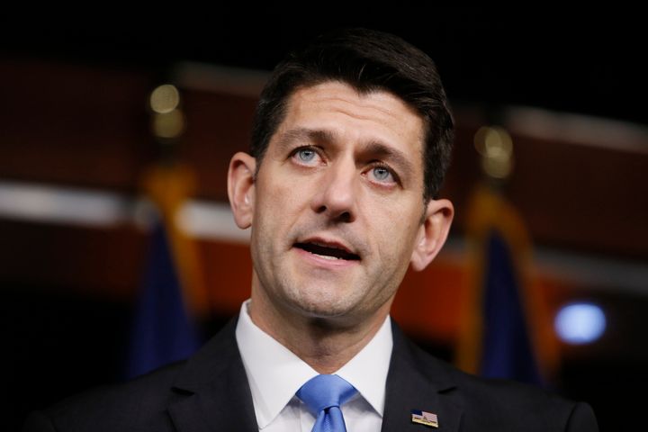 Speaker Paul Ryan (R-Wis.) is trying to straddle the line between supporting Donald Trump for president while denouncing virtually everything Trump says. Good luck with that!