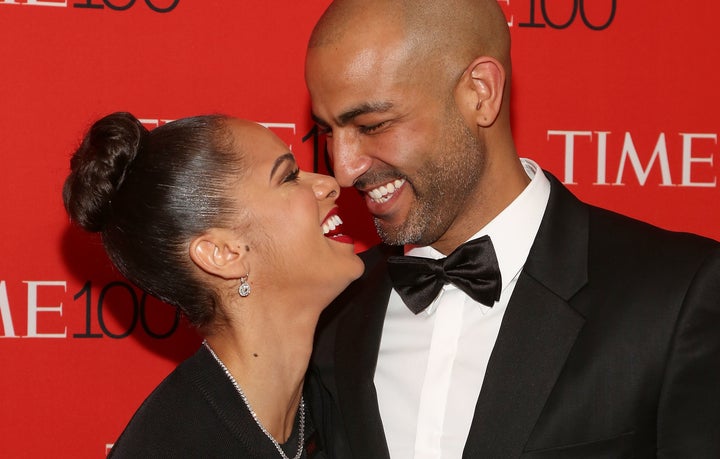 Olu Evans with ballerina wife Misty Copeland