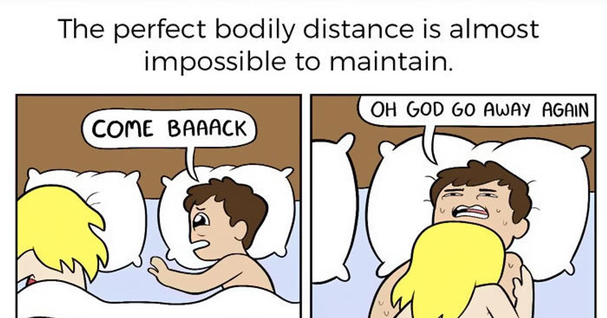 The 6 Stages Of Sharing A Bed With Your Significant Other HuffPost Life
