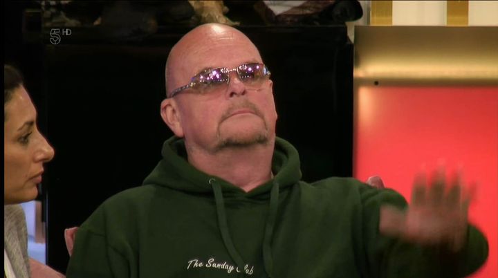 James Whale is facing eviction from the 'Celebrity Big Brother' house
