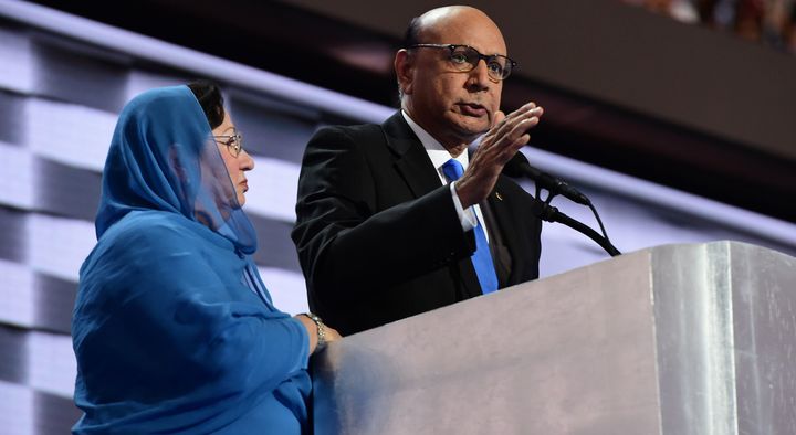 Donald Trump has attacked Humayun Khan's parents for speaking out at the Democratic National Convention.