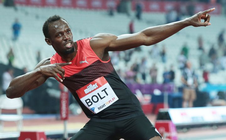 Sure, he can sprint and pose, but can Usain Bolt break 5 minutes in the mile?