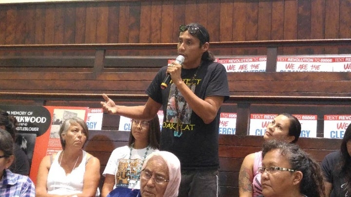 <em>Jake Toledo, with Margaret Montano on the left and Ashley McCray on the right</em>
