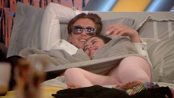 <strong>Lewis and Marnie have struck up a relationship in the 'CBB' house</strong>