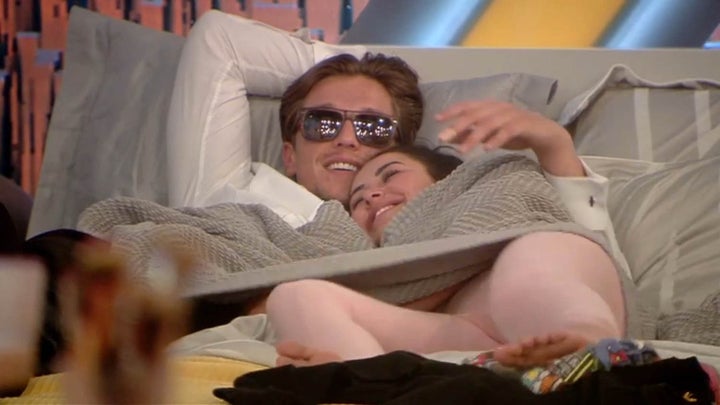 Lewis and Marnie have struck up a relationship in the 'CBB' house