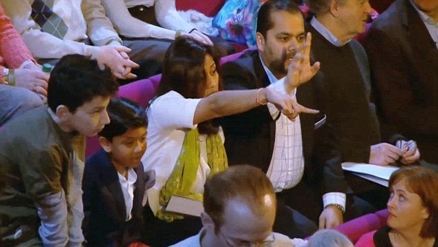 <strong>Rhea's mum interrupted the quiz to query the results of one round</strong>