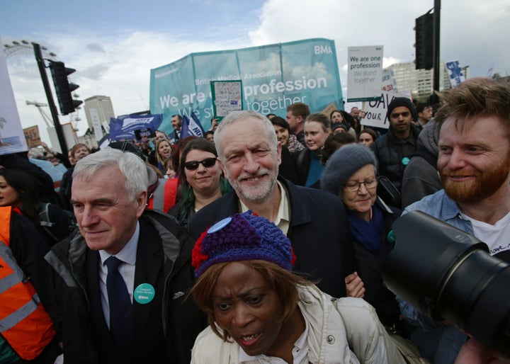 John McDonnell and Jeremy Corbyn