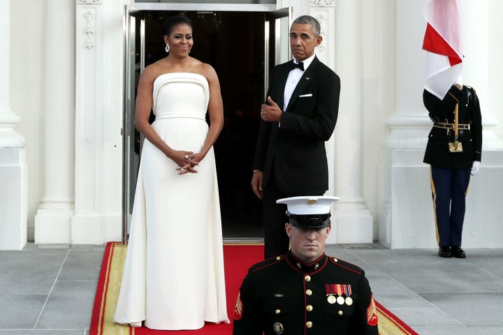 Michelle Obama's 45 Best Formal Dresses and Gowns