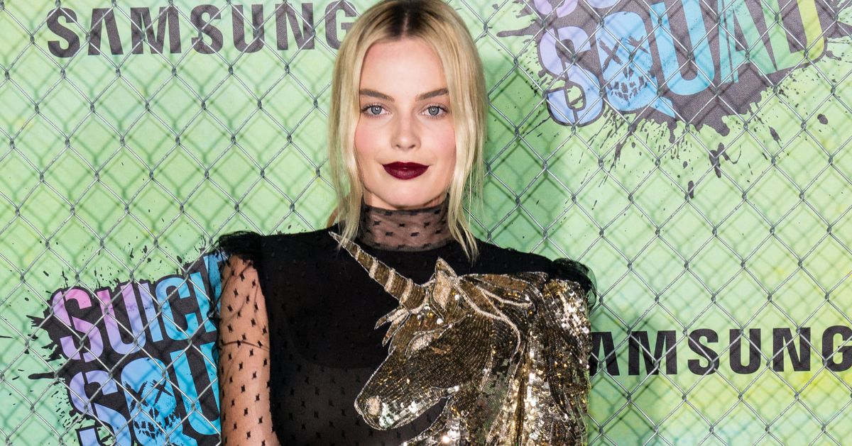 Margot Robbie Wore This Unicorn Dress Of Dreams To The Suicide Squad